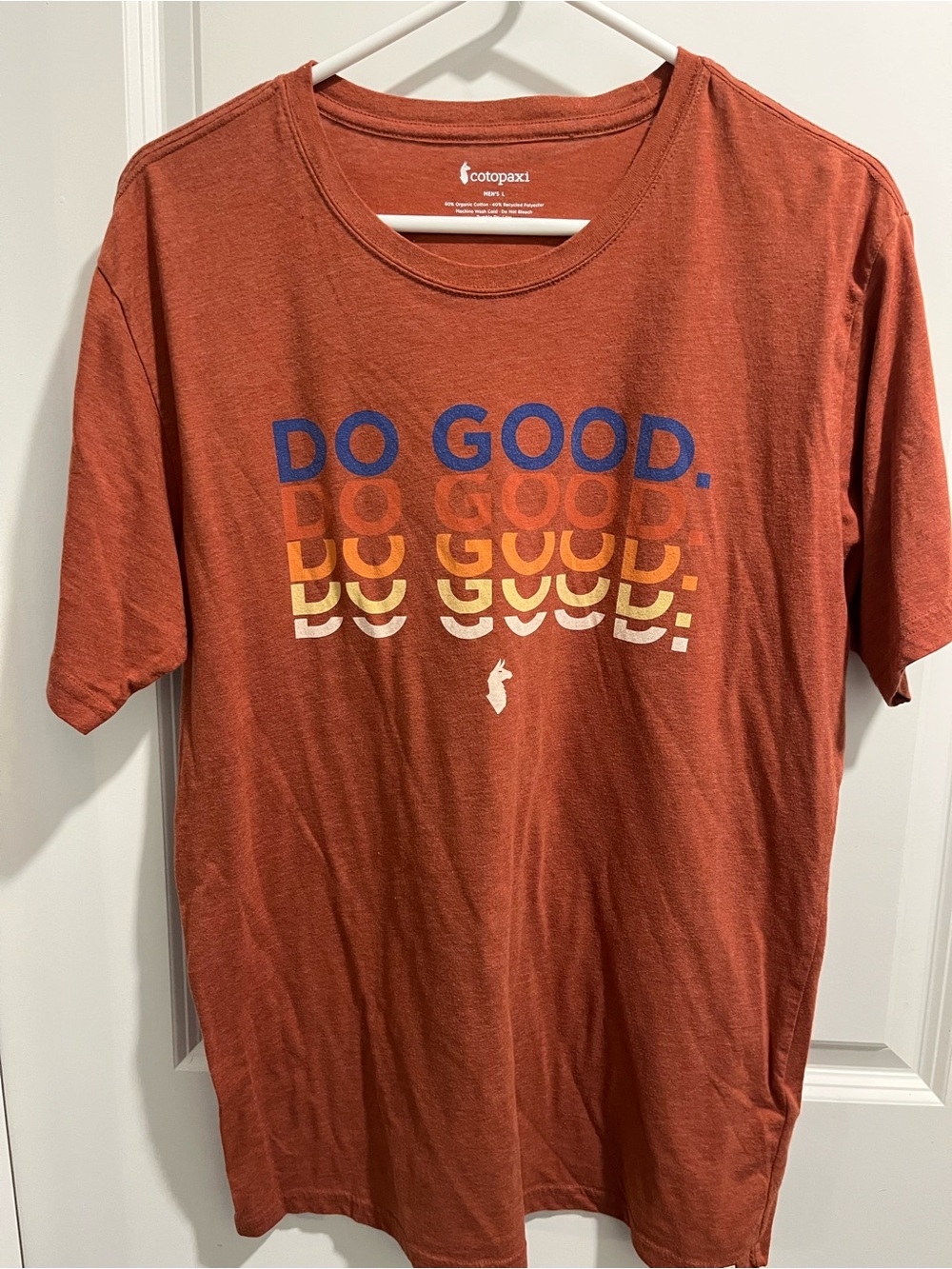 cotopaxi Rust 'DO GOOD.' Graphic Short-Sleeve Tee